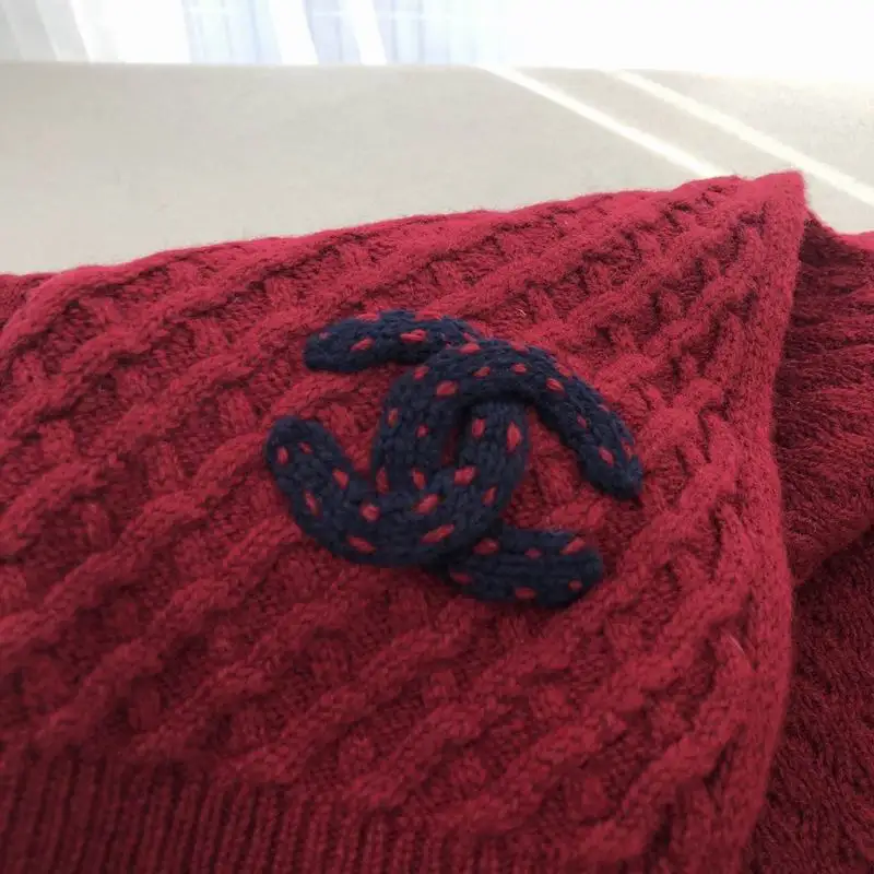 Chanel 32X170cm 100%羊绒 E35 (10)